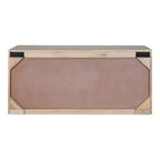 Armario de pared costero Mezzeta de 30" x 10" x 14" con puertas, madera de mango