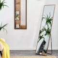 Acekool 58 x 15 Inch Wall Mounted Full Length Mirror, Rectangular Frameless Decorative Mirror for Bedroom, Bathroom, Living Room