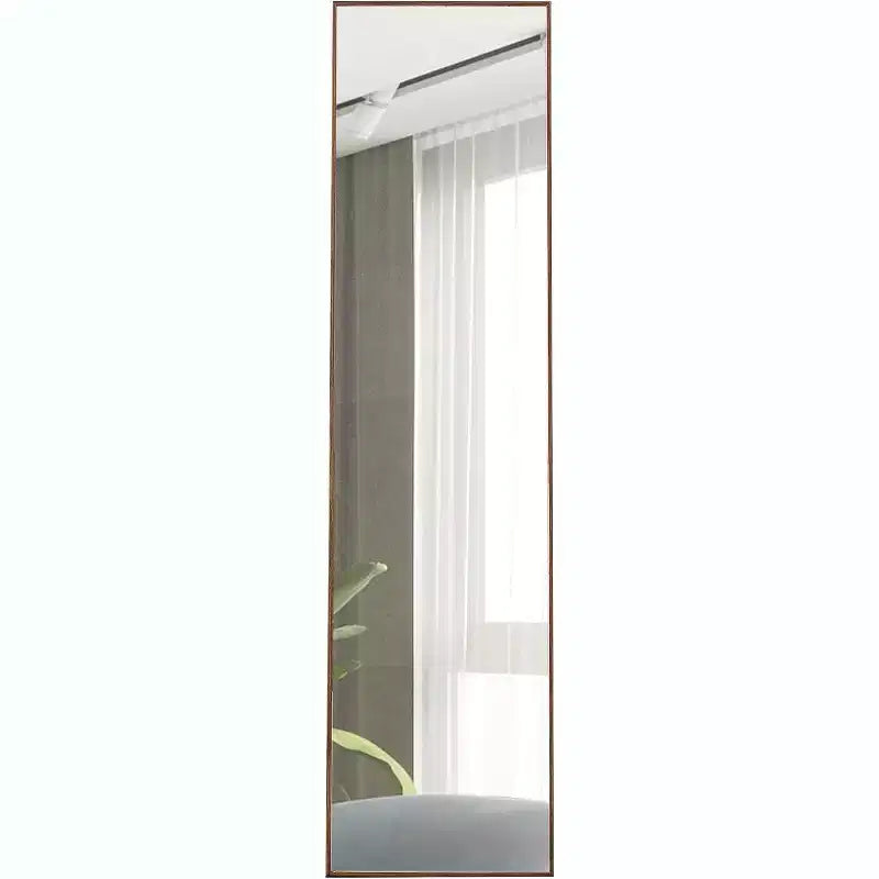 Espejo de cuerpo entero montado en la pared de 58 x 15 pulgadas, espejo decorativo rectangular sin marco para dormitorio, baño, sala de estar