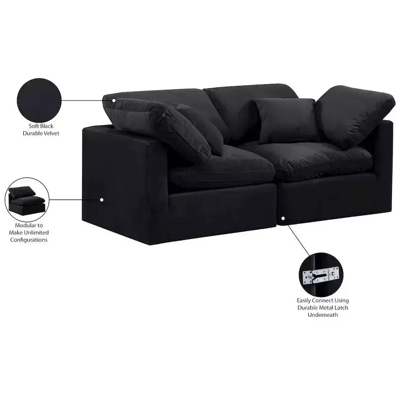 Sofá modular Indulge Velvet
