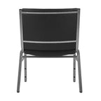 Silla apilable HERCULES Series para personas grandes y altas con capacidad de 1000 lb.