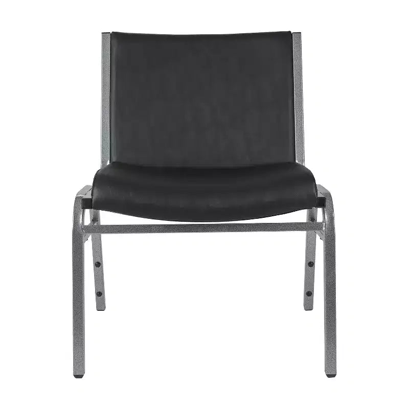 Silla apilable HERCULES Series para personas grandes y altas con capacidad de 1000 lb.