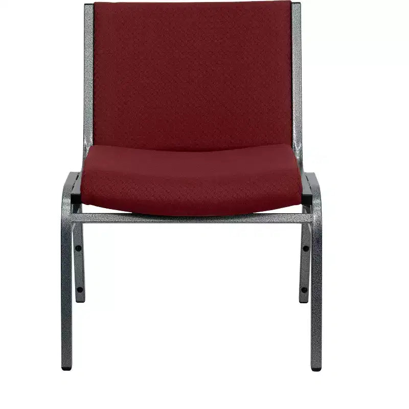 Silla apilable HERCULES Series para personas grandes y altas con capacidad de 1000 lb.