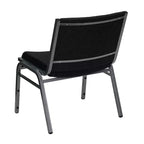 Silla apilable HERCULES Series para personas grandes y altas con capacidad de 1000 lb.