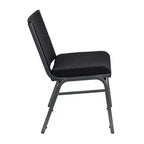 Silla apilable HERCULES Series para personas grandes y altas con capacidad de 1000 lb.