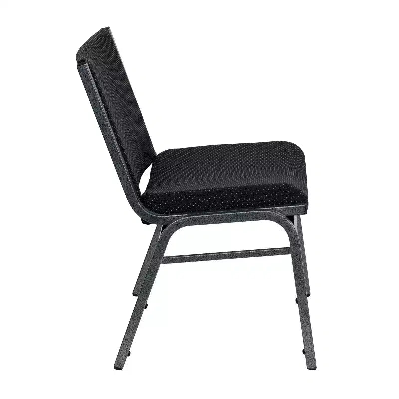Silla apilable HERCULES Series para personas grandes y altas con capacidad de 1000 lb.