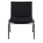 Silla apilable HERCULES Series para personas grandes y altas con capacidad de 1000 lb.