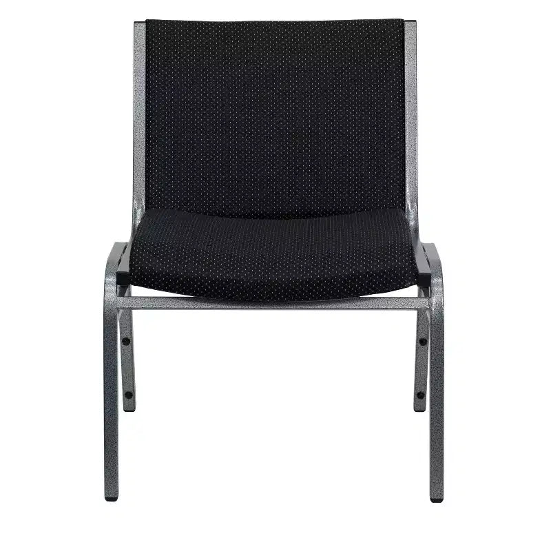 Silla apilable HERCULES Series para personas grandes y altas con capacidad de 1000 lb.