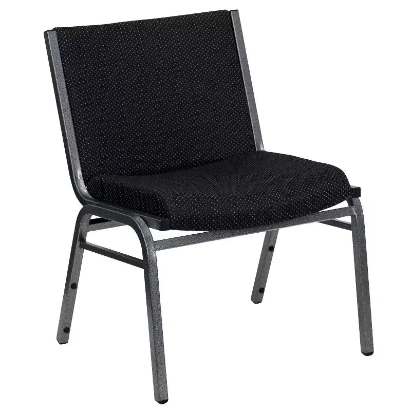 Silla apilable HERCULES Series para personas grandes y altas con capacidad de 1000 lb.