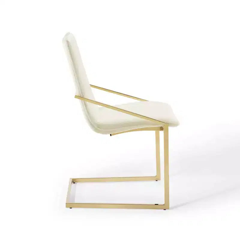 Sillones de comedor de terciopelo de alto rendimiento