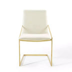 Sillones de comedor de terciopelo de alto rendimiento