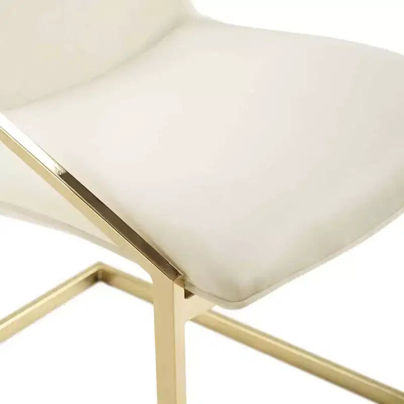 Sillones de comedor de terciopelo de alto rendimiento