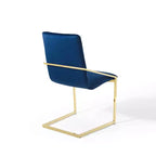 Sillones de comedor de terciopelo de alto rendimiento