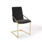 Sillones de comedor de terciopelo de alto rendimiento