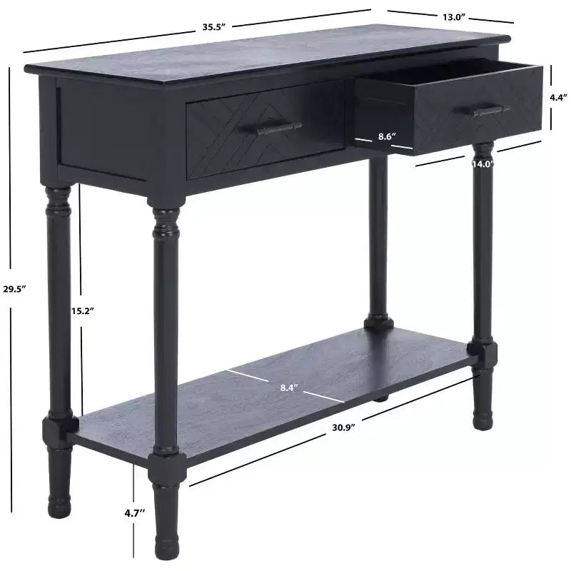 Mesa Consola Peyton de 2 Cajones